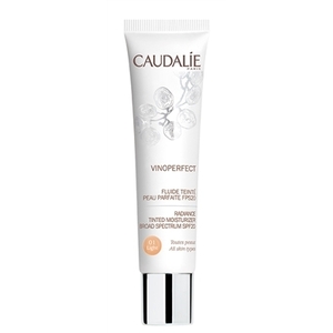 Флюид Caudalie для лица увлажняющий Виноперфект SPF20 светлый тон 40 мл
