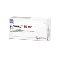 Донекс таблетки по 10 мг 30 шт. (10х3)