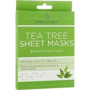 Skin Academy маска тканевая Tea Tree 2шт