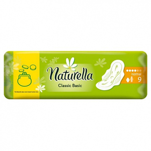 Прокладки Naturella Classic Basic Normal с крылышками №9