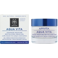 Крем-гель Apivita AQUA VITA для интенсивного увлажнения кожи с фито-эндорфингами авр.дерева.