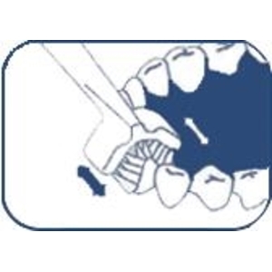 Зубна щітка Paro Swiss супербраш тристороння