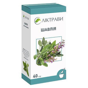 Шалфея листья Лектравы 40г (диет.доб.)