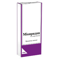 Миопридин таблетки по 4 мг 20 шт.