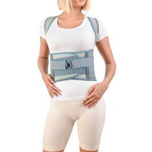 Корсет Алком 1020 для корекції постави жорсткий (сірий) р.2