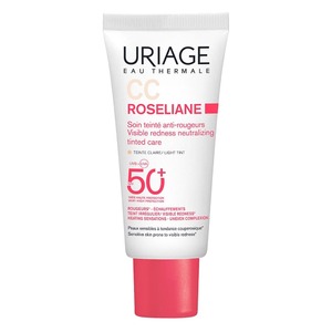Крем для обличчя Uriage Розельян СС тонуючий проти почервонінь SPF50+ 40мл