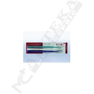 Набір Swissdent Profi зубні щітки відбілюючі мякі бірюзова, біла, блакитна