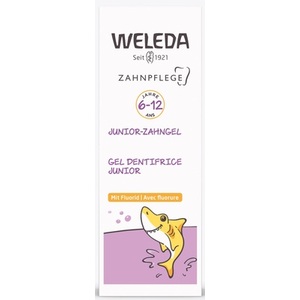 Зубной гель Weleda для детей с фтором JUNIOR 6-12 лет 50мл