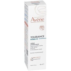 Крем Avene Толеранс Гидра-10 для лица увлажняющий с гиал. кисл. 40мл