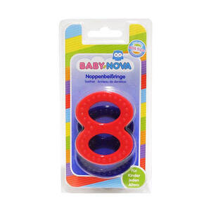 Кольцо зубное Baby-nova рельефное