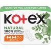 Прокладки Kotex Natural Normal з крильцями №8