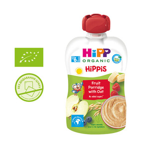 Пюре HiPP 4704 Фруктовая каша гречневая 100г (пауч)
