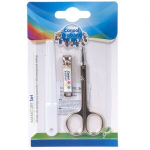 Набор Canpol 9/809 ножицы + щипчики + пилочка