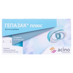 Гепазак плюс р-р саше 10мл №20 Salix