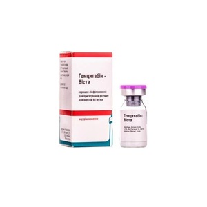 Гемцитабин-Виста порошок по 1000 мг во флаконе 1 шт.