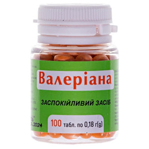 Валериана табл. 180мг №100 ENJEE