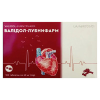 Валідол-Лубнифарм табл. 60мг №100