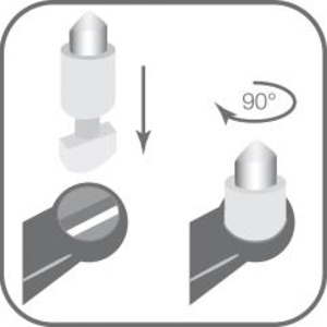 Зубная щетка Paro Swiss с монопучковой насадкой М39