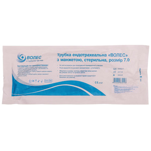 Трубка эндотрах.ВОЛЕС стер.с манжетой р.7,0