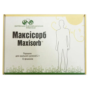 Максисорб порошок по 2 г во флаконе 12 шт.