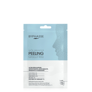 Маска-бустер Byphasse тканинна для пілінгу шкіри обличчя 18 мл