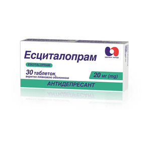 Эсциталопрам табл. п/о 20мг №30