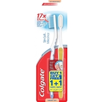 Зубна щітка  Colgate шовкові нитки 1+1