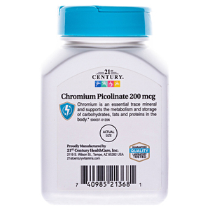 Пиколинат Хрома табл. №100 21st Century