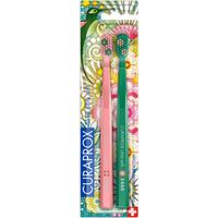 Набор зубных щеток CURAPROX  Ultra Soft d 0,10 мм (2шт) Duo Bathroom 2021