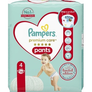 Підгузки-трусики Pampers Premium Care Pants Maxi 9-15 кг №22