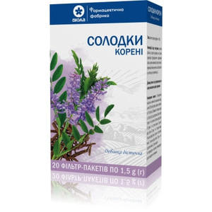 Солодки корни ф/п 1,5г №20 Виола