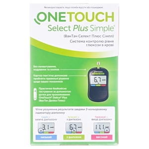 Глюкометр OneTouch Select Plus Simple