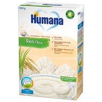 Каша Humana безмолочна Рисова 200г (775658)