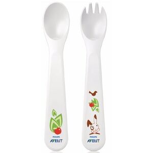 Набір Avent 712/00 ложка+виделка 12+ міс