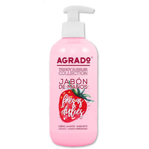 Мило рідке Agrado Trendy Bubbles для рук Солодка полуниця 300 мл