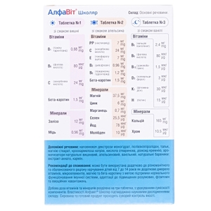 АлфаВит Школьник табл. №60