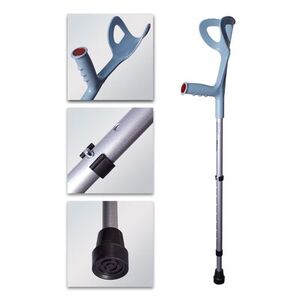 Трость-костыль Gamma GM937L с опорой под локоть