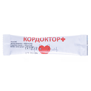 Кордоктор Плюс р-р д/внутр.прим.саше 15мл №20