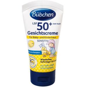 Крем солнцезащитный д/лица Bubchen Sensitiv SPF 50 50мл