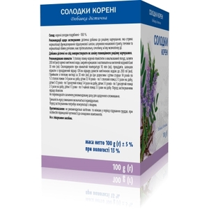 Солодки корни 100г Виола