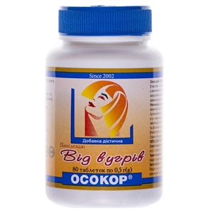 Дрожжи пивные табл.0.5г №80 от угрей фл. Осокор