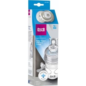 Набор Lovi 0205exp Защита рефлекса сосания Buddy Bear 250 мл