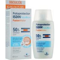 Флюид ISDIN Fusion Water Pediatric солнцезащитный для детей от 5 месяцев SPF50 50мл