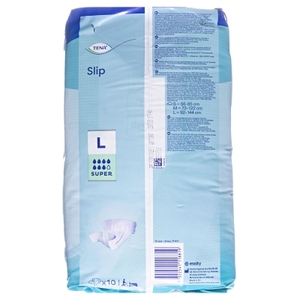 Подгузники TENA для взрослых Slip Super Large 92-144 см №10