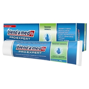Зубна паста BLEND A MED PRO EXPERT Здорова свіжість Перцева мʼята 100 мл