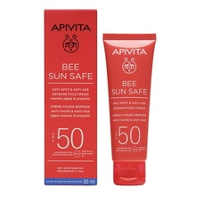 Крем Apivita Bee Sun Safe сонцезахисний д/обл. пр/пігмент.плям з віддтін.SPF50 50мл