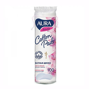 Ватні диски АУРА Beauty №100