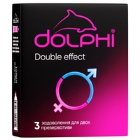 Презервативы Dolphi Double effect №3