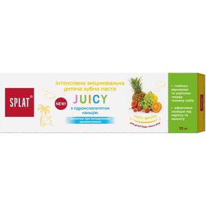 Зубна паста SPLAT дитяча Juicy Тутті-фрутті зміцнююча 35мл