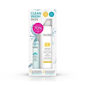 Набір BABE для делікатного очищення обличчя та тіла Clean Wash Skin